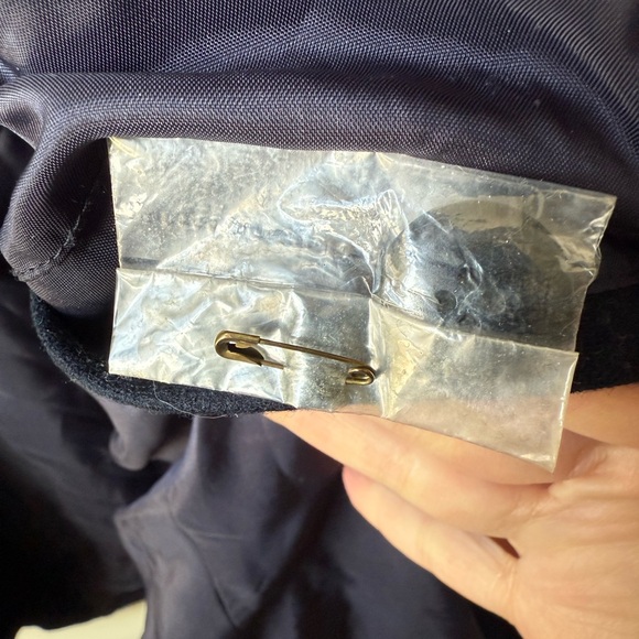 J CREW Classic Navy Blue Wool Blend Blazer Preppy Academia Vintage‎ Ivy 10 - Picture 5 of 6